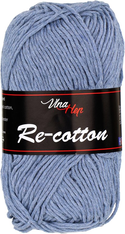 vlnahep Vlna-Hep Re-cotton Vlna-Hep Re-cotton: Re-cotton, 81348, jeans modrá