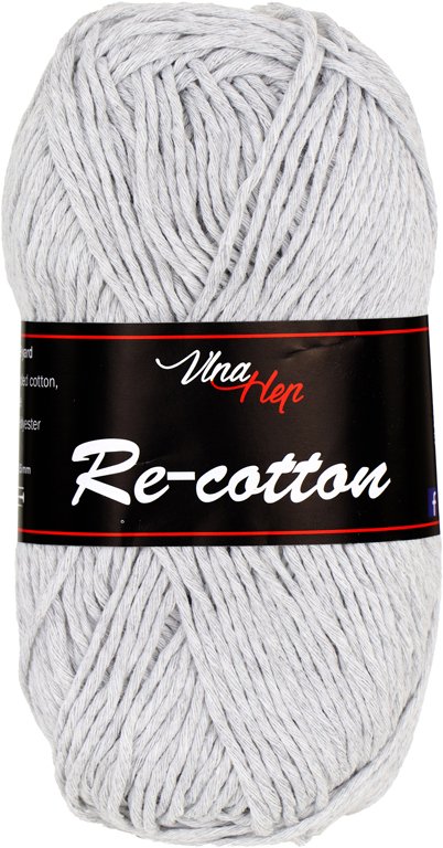 vlnahep Vlna-Hep Re-cotton Vlna-Hep Re-cotton: Re-cotton, 81026, světle šedá