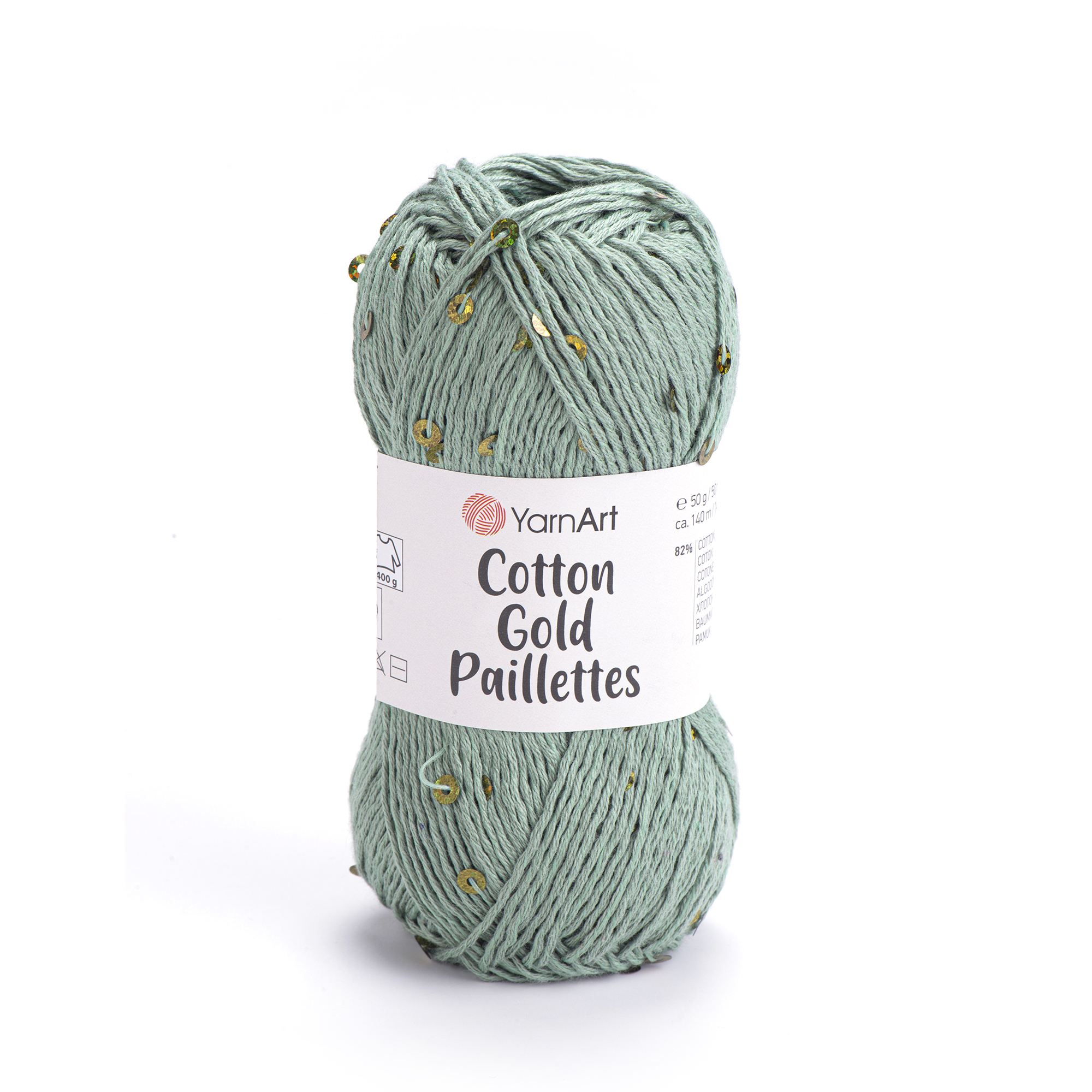 Cotton Gold Paillettes příze Cotton Gold Paillettes: 7113