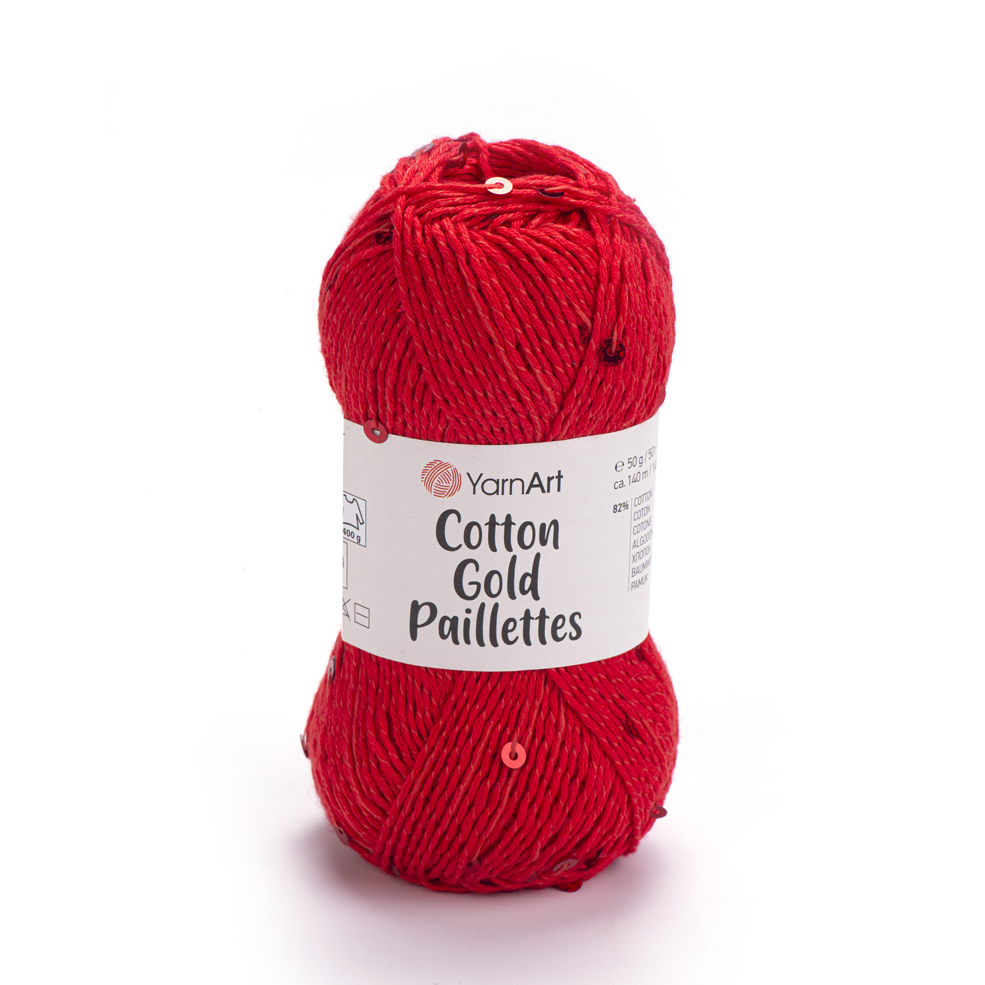 Cotton Gold Paillettes příze Cotton Gold Paillettes: 7115