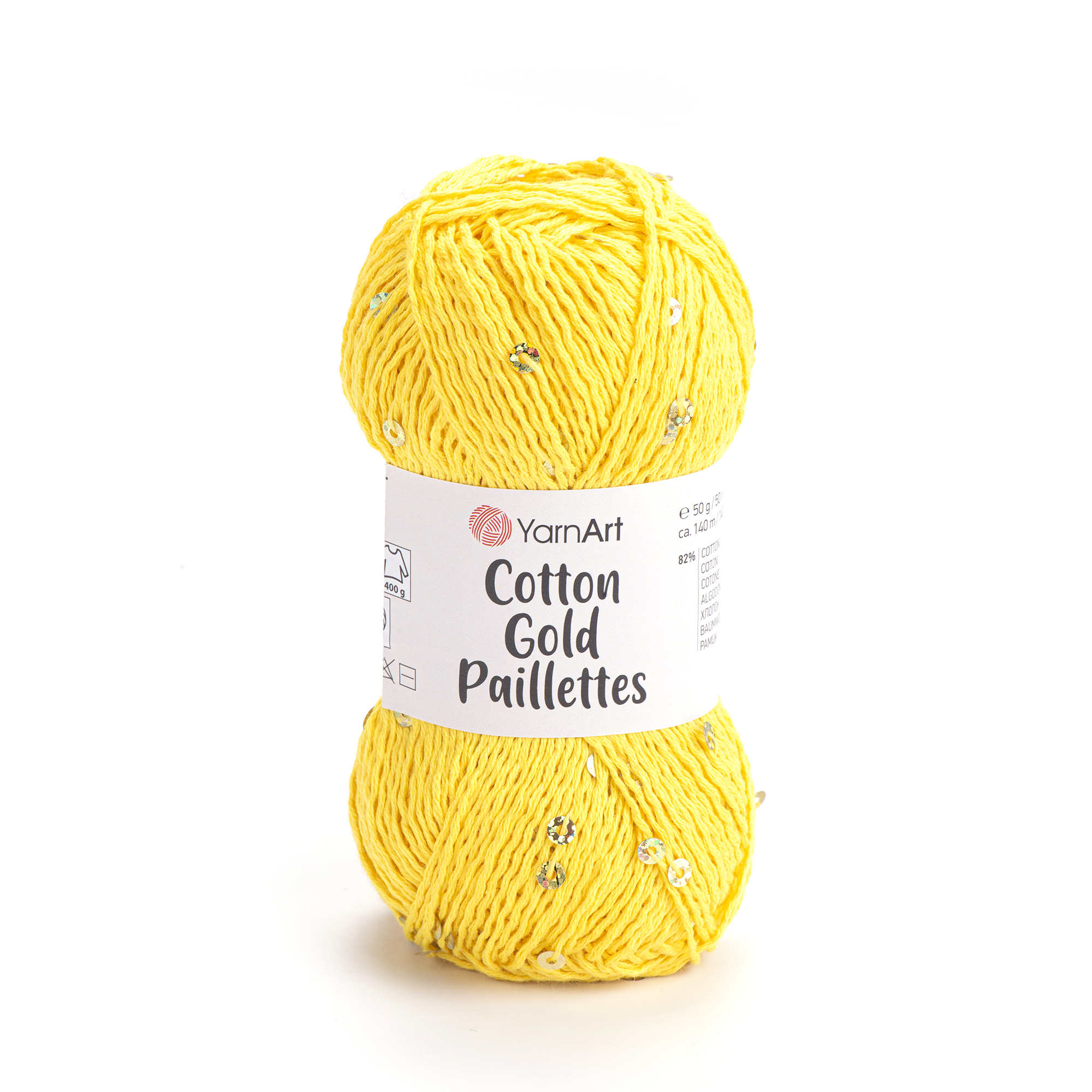 Cotton Gold Paillettes příze Cotton Gold Paillettes: 7106