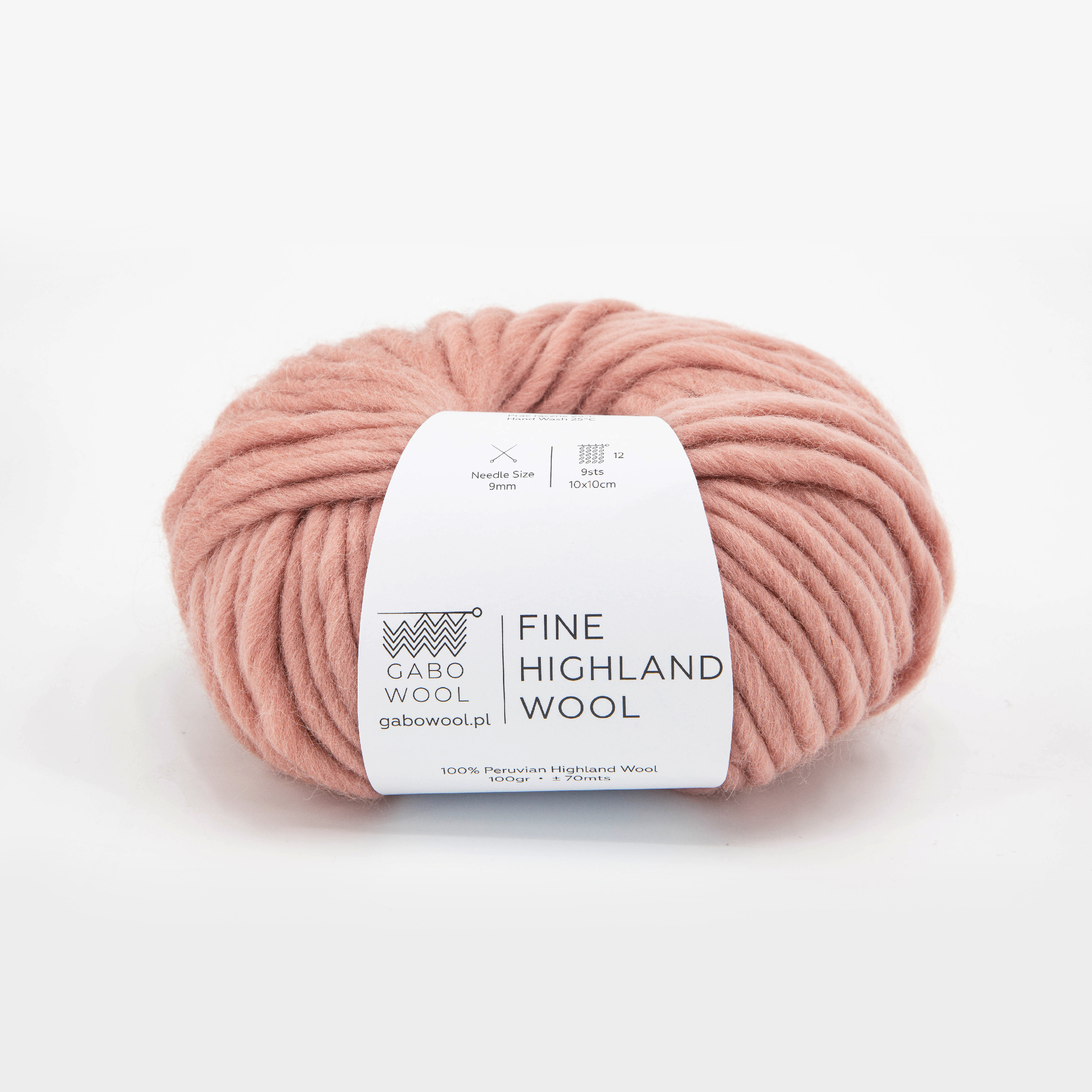 Fine Highland Wool Fine Highland Wool: Lososová (RJ8384)