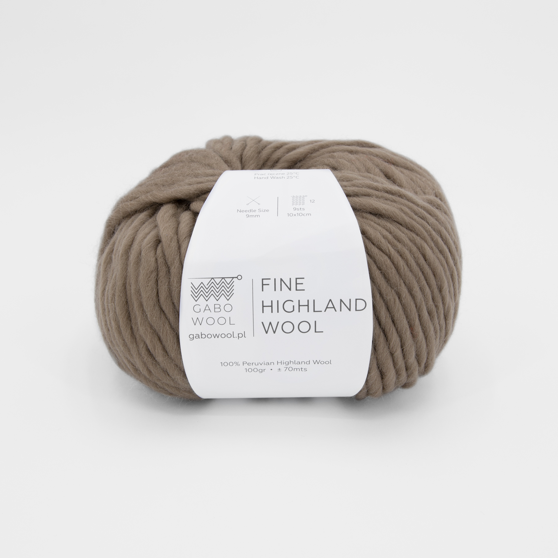 Fine Highland Wool Fine Highland Wool: Tmavě béžová (2140)