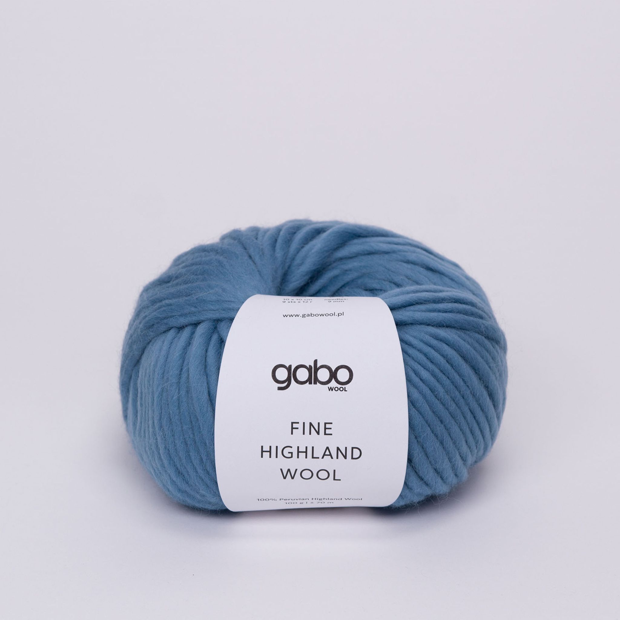 Fine Highland Wool Fine Highland Wool: Světle modrá 2869