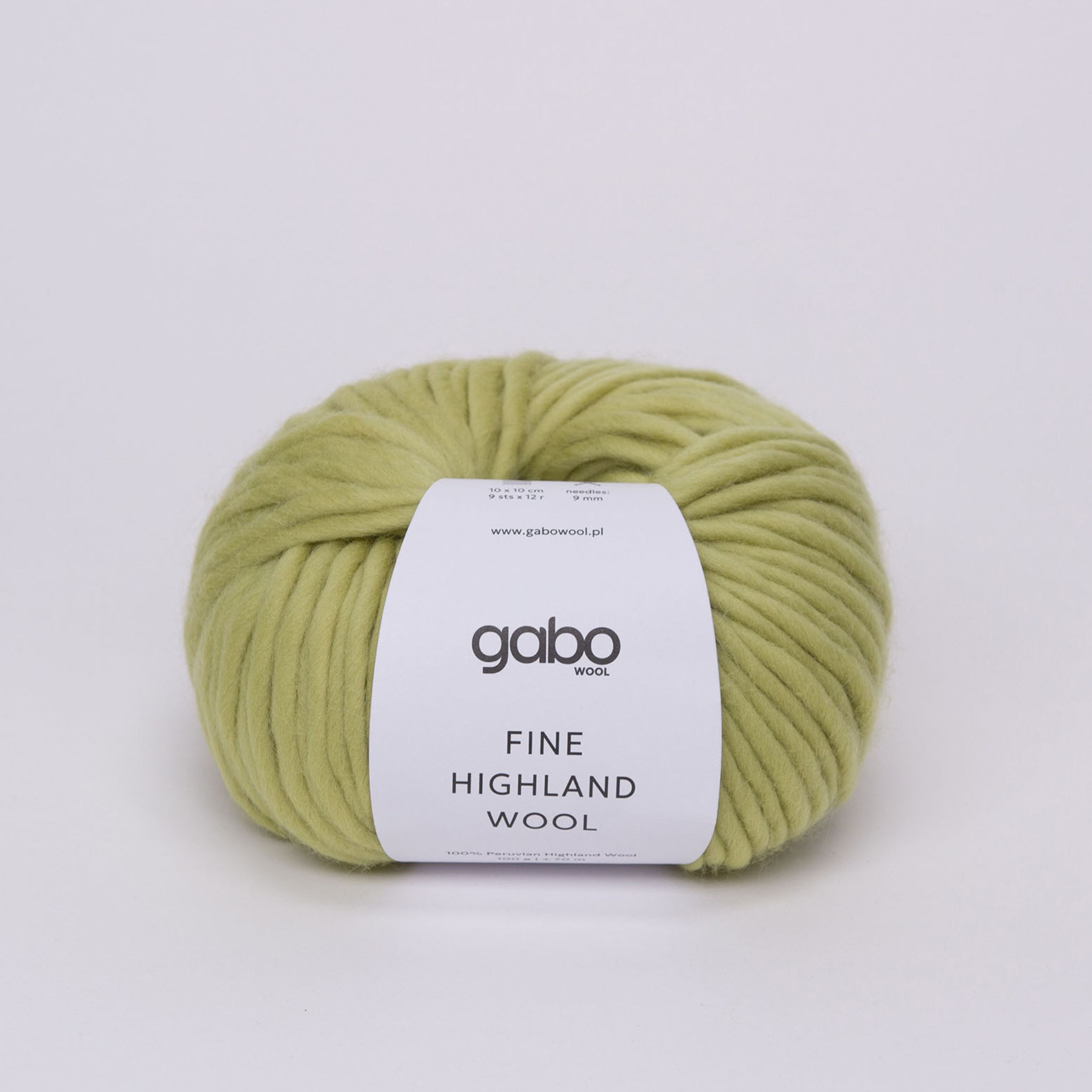 Fine Highland Wool Fine Highland Wool: Zelený čaj 2477