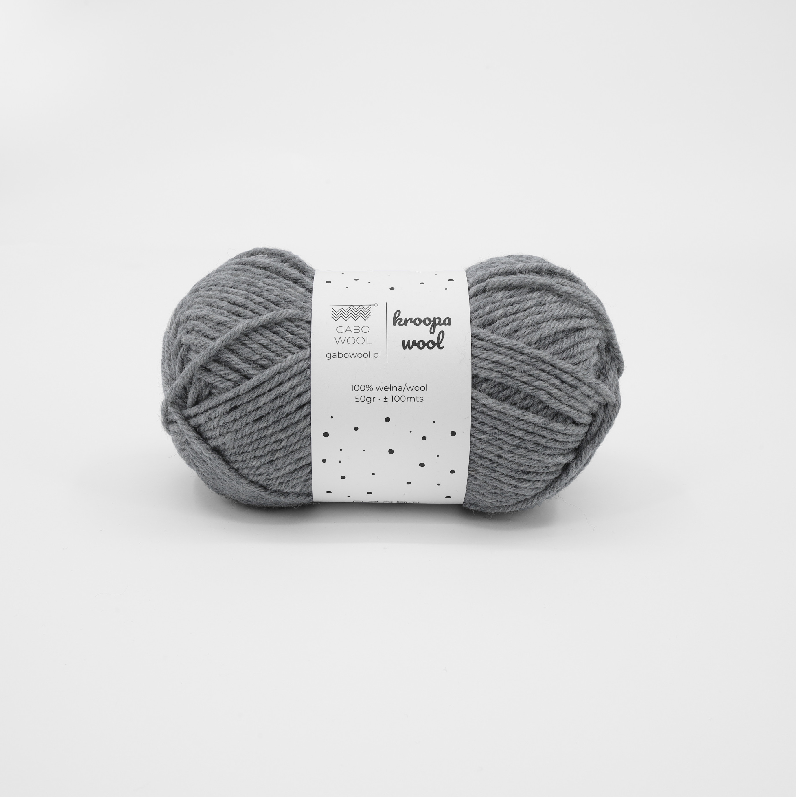 Kroopa Wool Kropa Wool: 0403 / šedá