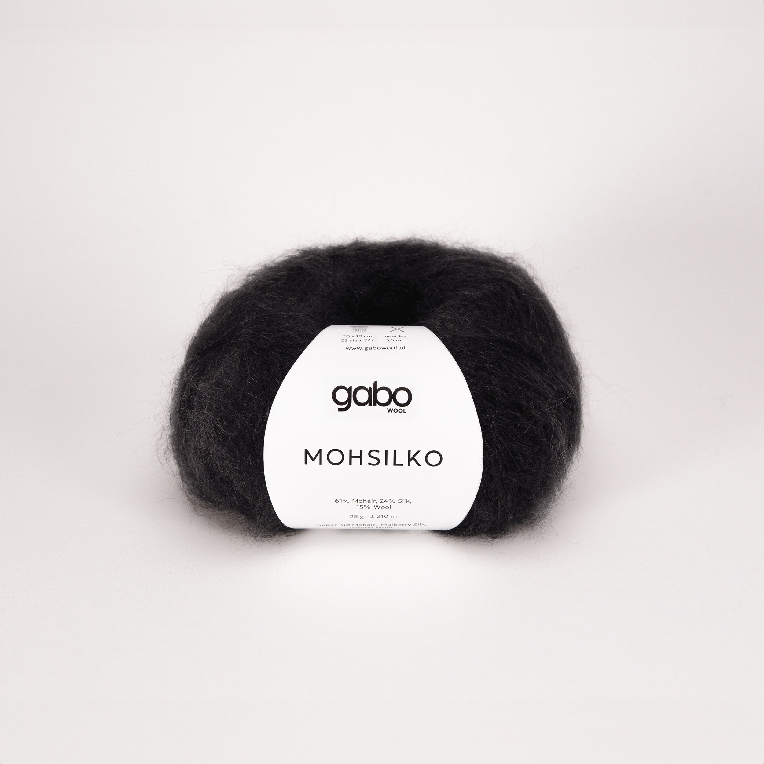 Mohsilko Mohsilko: 500 příze / černá