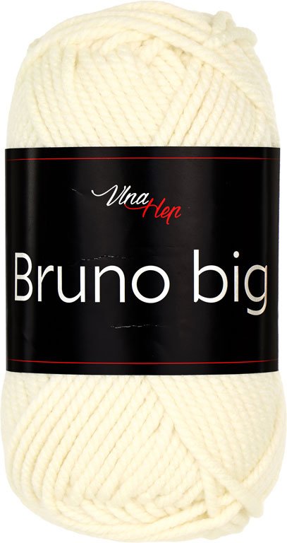 vlnahep Vlna-Hep Bruno big Bruno big: Příze Bruno big 403 smetanová