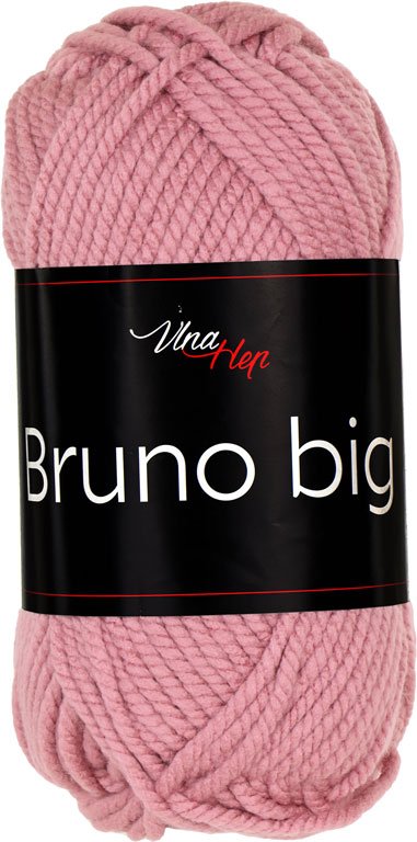 vlnahep Vlna-Hep Bruno big Bruno big: Příze Bruno big 407 tm.starorůž.