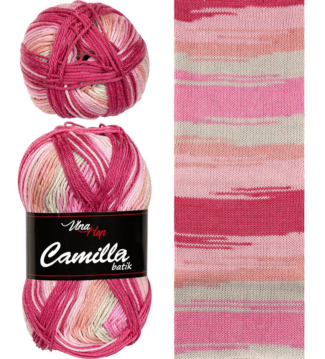 Vlna Hep Camilla Batik Příze Camilla Batik: Camilla batik 9627
