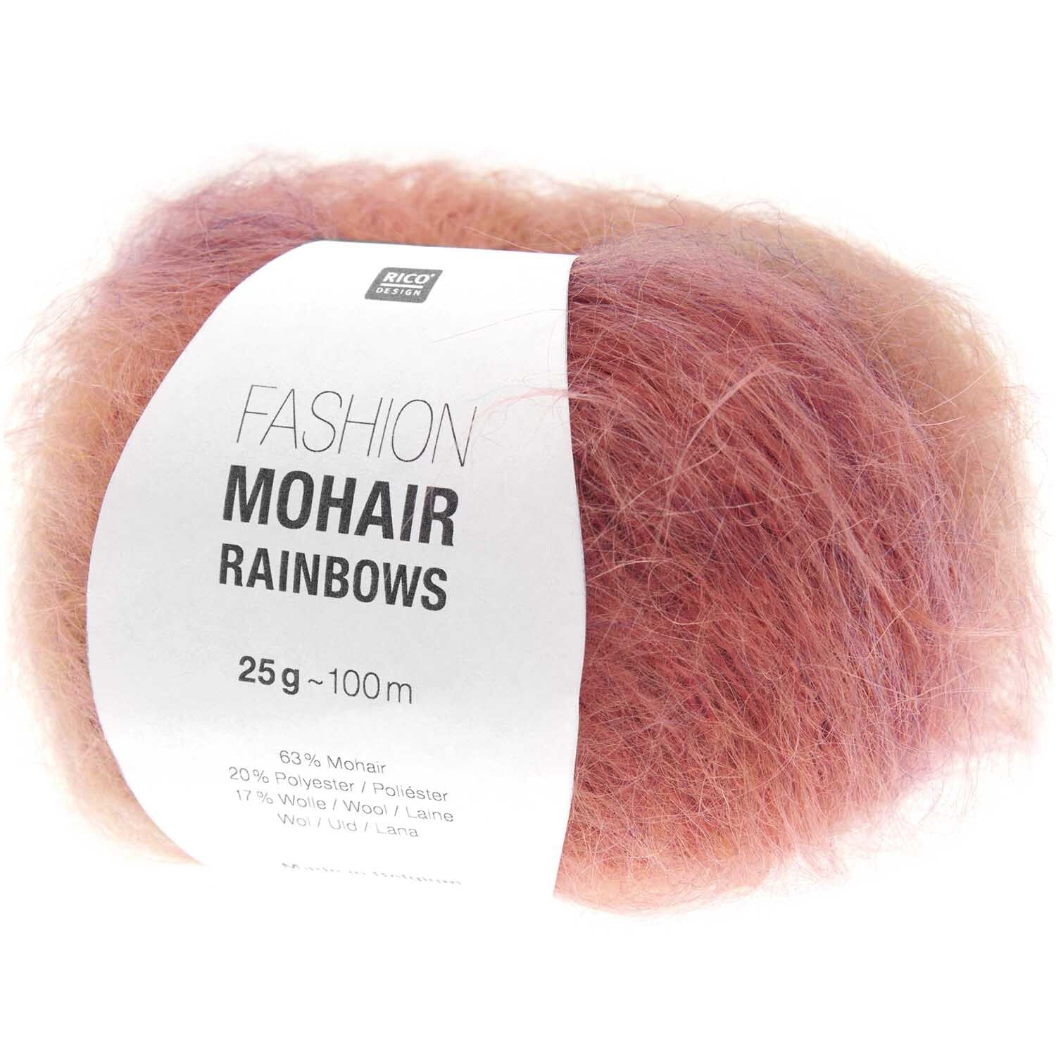 Fashion Mohair Rainbows Fashion Mohair Rainbows: 002 Berry