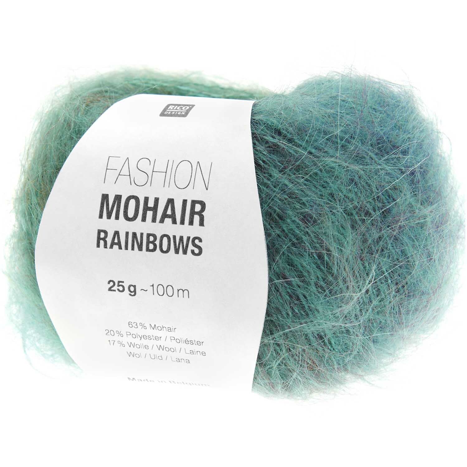 Fashion Mohair Rainbows Fashion Mohair Rainbows: 005 Aqua