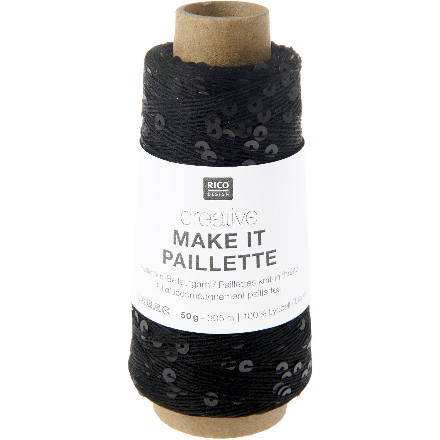 Creative Make It Paillette Creative Make It Paillette: 006 Schwarz Mat