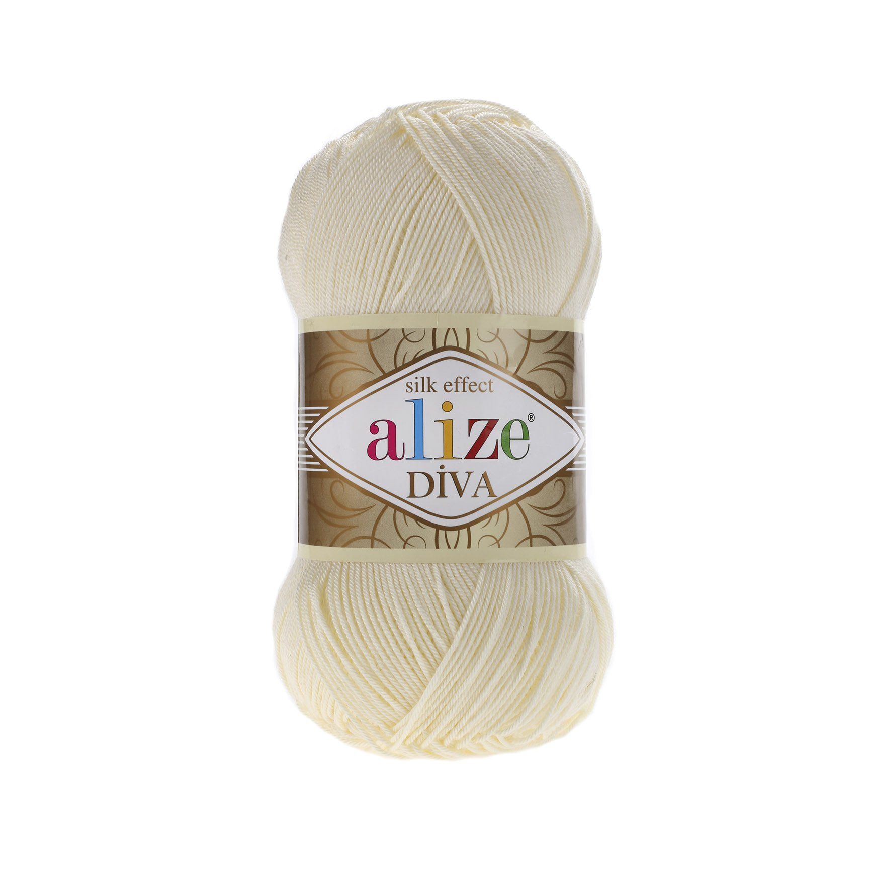 Alize Příze Diva 01 vanilka