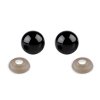 Oči s pojistkou černé (Barva Oči s pojistkou Ø6  mm)