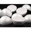 Polokoule Ø13 cm polystyren (Varianta 1 bílá, Balení 1 ks)