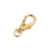 Kovová karabinka otočná, průvlek 4 mm (Varianta 1 nikl, Balení 5 ks)