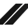 Suchý zip háček + plyš samolepicí šíře 30 mm (Varianta černá, Balení 1 m)