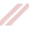 Ozdobná pruženka šíře 15 mm (Varianta 2 starorůžová sv., Balení 20 m)