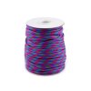 Padáková šňůra Ø4 mm (Varianta 1 fialovorůžová, Balení 25 m)