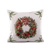 Vánoční gobelínový povlak na polštář 46x46 cm (Varianta 12 režná sova, Balení 1 ks)