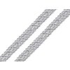 Leonský prýmek šíře 13 mm (Varianta 1 stříbrná, Balení 18 m)