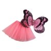 Karnevalový kostým - motýl (Varianta 6 červená, Balení 1 sada)
