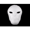 Karnevalová maska - škraboška k domalování (Varianta 1 bílá Anonymous, Balení 1 ks)