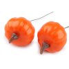 Umělé dýně (Varianta 1 oranžová s drátkem, Balení 2 ks)