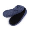 Pánská zimní domácí obuv s protiskluzem (Varianta 15 (vel.  39-42) modrá tmavá, Balení 1 pár)