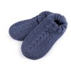 Pánská zimní domácí obuv s protiskluzem (Varianta 15 (vel.  39-42) modrá tmavá, Balení 1 pár)