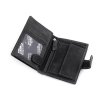Pánská peněženka kožená pro myslivce, rybáře, motorkáře 9,5x12 cm (Varianta 29 černá pejsek, Balení 1 ks)