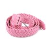 Dámský / dívčí pásek proplétaný (Varianta 7 růžová sv., Balení 1 ks)