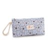 Textilní pouzdro na drobnosti květy 18,5x10 cm (Varianta 2 pudrová, Balení 1 ks)