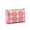 Kosmetická taška / pouzdro omyvatelné 14x20 cm (Varianta 2 růžová sv., Balení 1 ks)