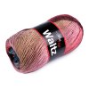 Pletací příze Waltz 100 g (Varianta 1 (5701) šedá růžová, Balení 1 ks)