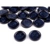 Knoflík oblekový velikost 24", 28", 32", 36", 40" (Varianta 1 (24") modrá tmavá, Balení 20 ks)