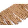Třásně rafie přírodní šíře 12 cm (Varianta hnědá přírodní, Balení 1 m)
