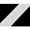 Šikmý proužek PES šíře 19 mm zažehlený (Varianta 2 černá, Balení 1 m)