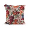 Gobelínový povlak na polštář květy 45x45 cm (Varianta 2 lososová tmavá růže, Balení 1 ks)