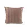 Povlak na polštář velvetový 45x45 cm (Varianta 1 béžová tmavá, Balení 2 ks)