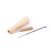 Jehla na plstění s dřevěnou rukojetí (Varianta přírodní sv., Balení 1 ks)