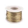 Šňůra z eko kůže šíře 1,5 mm (Varianta 2 zlatá sv., Balení 25 m)