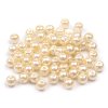 Skleněné voskové perly Ø6 mm (Varianta 01B bílá, Balení 50 g)