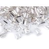 Rokajl Preciosa hladké tyčky 4,5 mm (Varianta 78102 stříbrná, Balení 20 g)