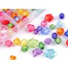 Sada plastových korálků v boxu (Varianta mix, Balení 1 sada)