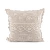 Povlak na polštář pletený, bavlněný 45x45 cm (Varianta 1 režná světlá, Balení 2 ks)