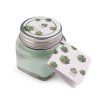 Malá vonná svíčka ve skle s jmenovkou 28 g Fruit, Floral (Varianta 2 (Orchid) pudrová, Balení 1 ks)