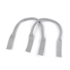 Ucha na tašky textilní - polypropylenová (Varianta 1 šedá světlá, Balení 2 ks)