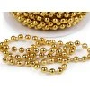 Perlový řetěz Ø6 mm (Varianta 3 zlatá, Balení 3 m)